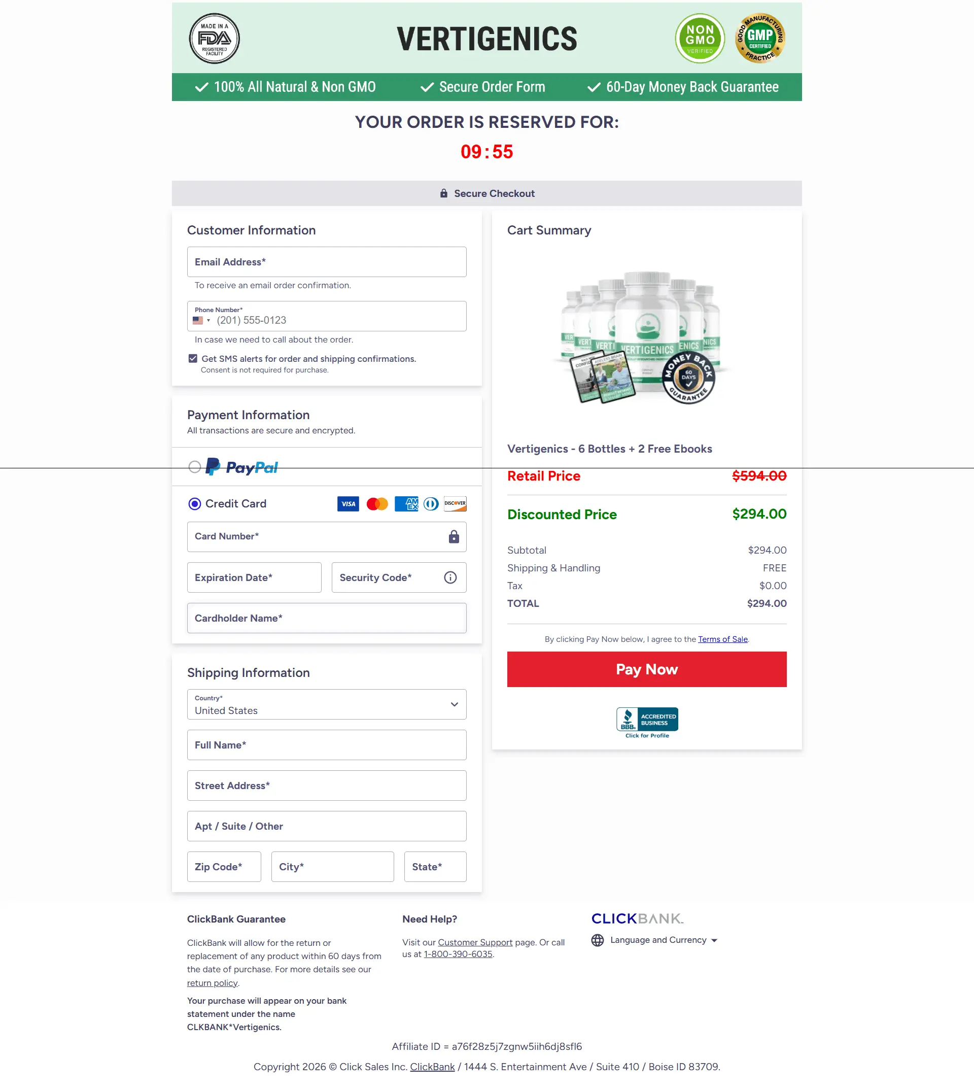 Vertigenics Safe order now